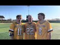 Adrian College Men’s Lacrosse - Post-Game Interview with Seniors (4/12/25)
