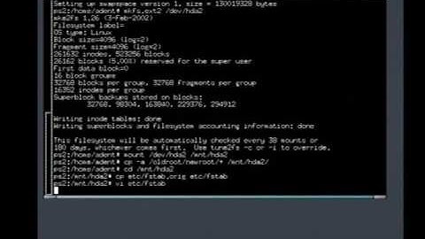 Installing on HARD DISK  |  PlayStation 2 LINUX Tutorial