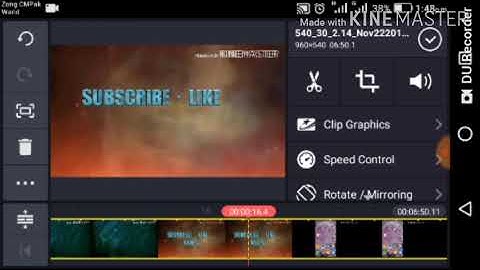 How to Rotate and Resize video in KineMaster | Very Easy | MistaTech