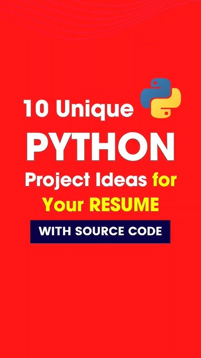 10 Unique Python Projects for Beginners to Advanced | Unique Python ...