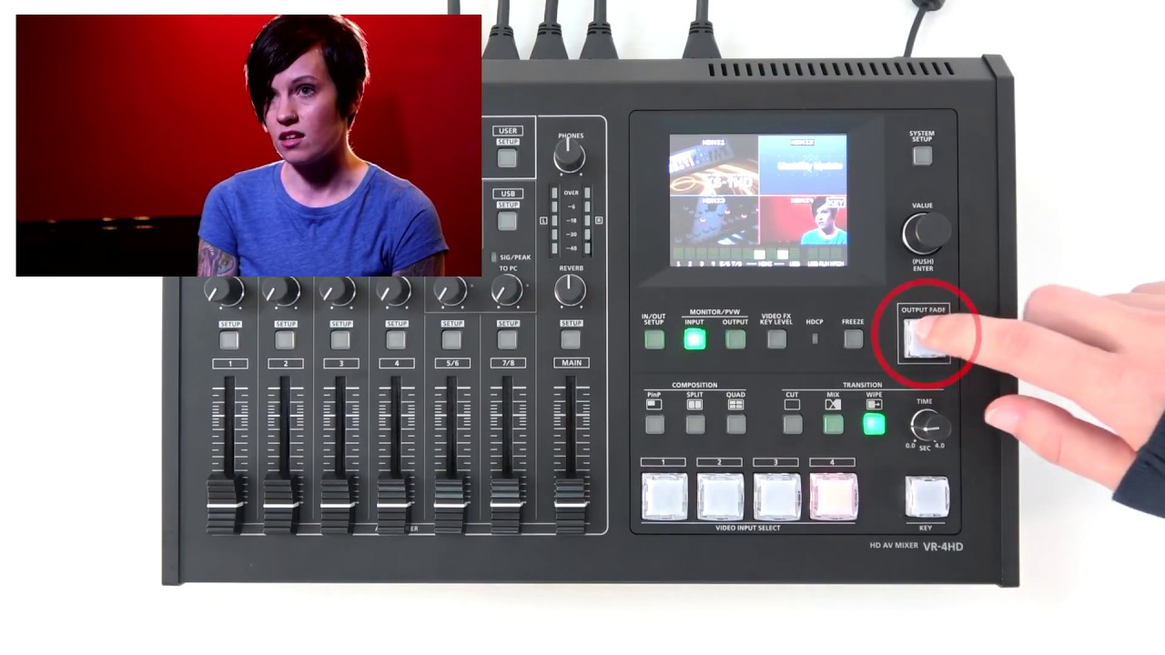 Roland VR-4HD - HD AV Mixer