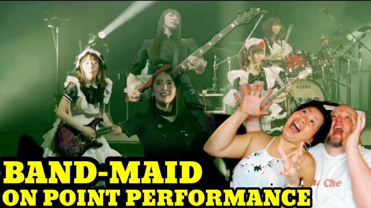 BAND-MAID "FREEDOM" || LIVE CONCERT || WORLD DOMINATION TOUR || FILIPINO-AMERICAN COUPLE REACTION