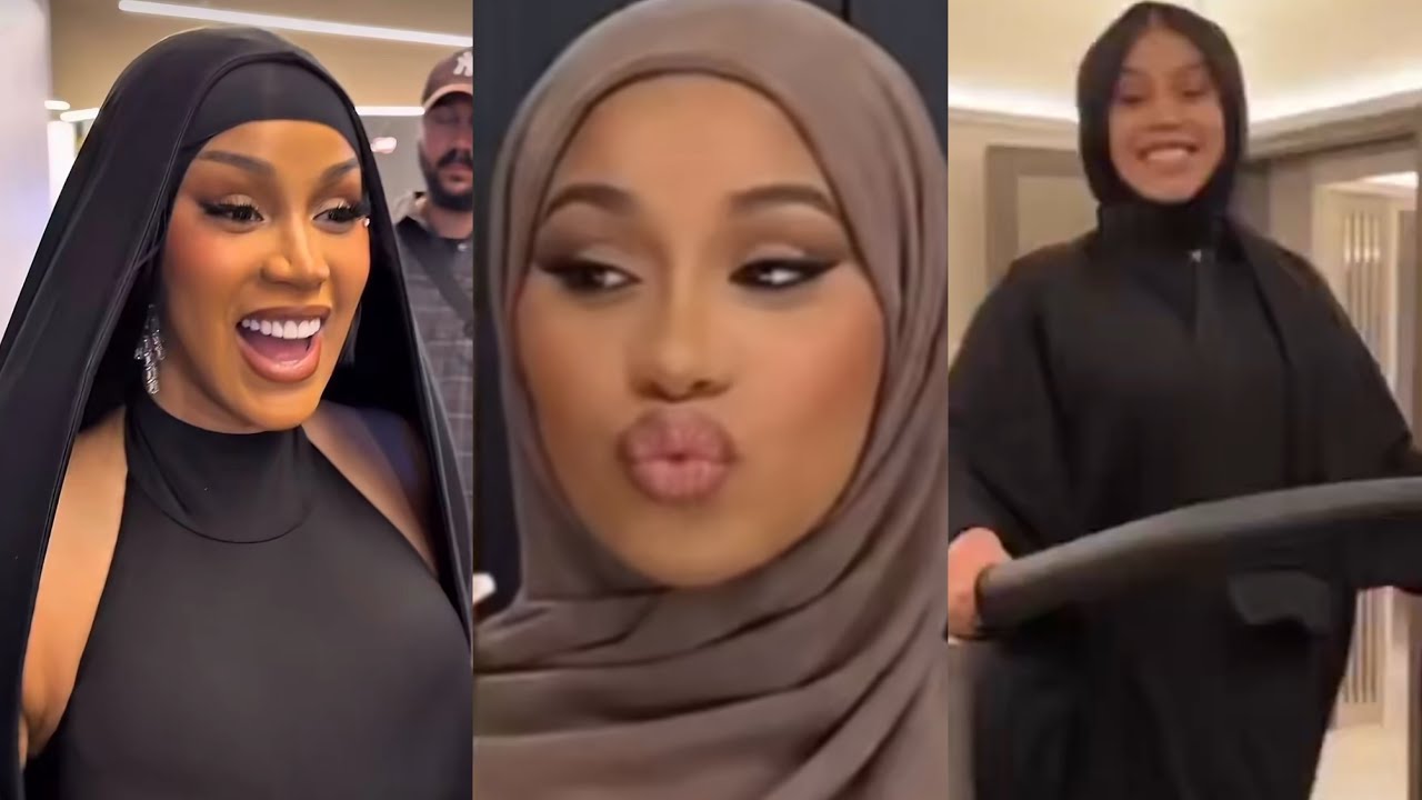 Карди Би щеголяет в хиджабе и вписывается в культуру Саудовской Аравии, заявляя, что она «изменил...