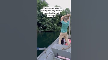 Had to do it to em… paper wasp nest destruction #nature #wildlife #fishing