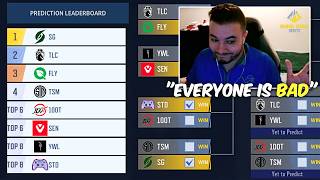 SG Coach "Fauwkz" Early Predictions for MRI Stage 1 (Honest)