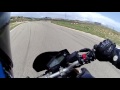 Triumph Street Triple karting alcañiz