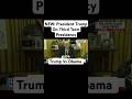 Trump Trolling The Media Or Genuine Interest || Trump On Third Term Presidency #Short