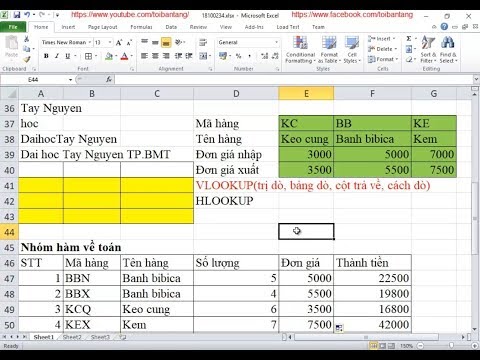 Lý thuyết Excel 2010 - Tin học đại cương - cơ bản