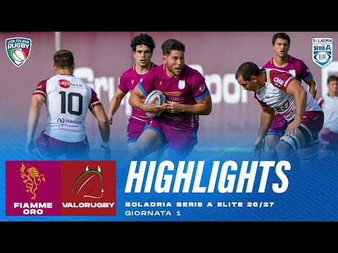 Fiamme Oro v Valorugby Emilia 10-7 | Serie A Elite