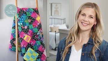 Make a "Summer Waltz" quilt with Misty and Charisma Horton on At Home with Misty! (Video Tutorial)