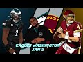 Philadelphia Eagles| We End WFTs Season| PLAYOFFS! LEts Goooooooo