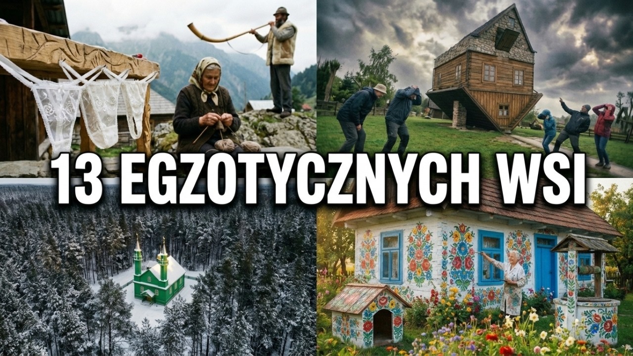 13 NAJBARDZIEJ EGZOTYCZNYCH WSI W POLSCE - TUTAJ NIE MOŻNA MÓWIĆ PO POLSKU
