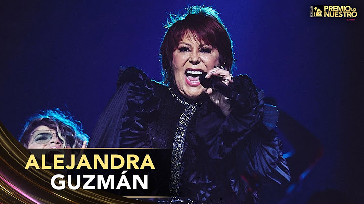 Alejandra Guzmán en Premio Lo Nuestro 2025: el sencillo 'No Se Vale Llorar' cierra la fiesta