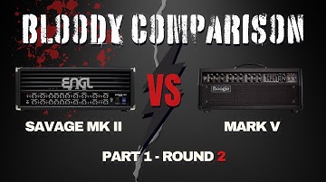 ENGL Savage MKII vs MESA Mark V - METAL Comparison (No Talking) Part 1 / Round 2