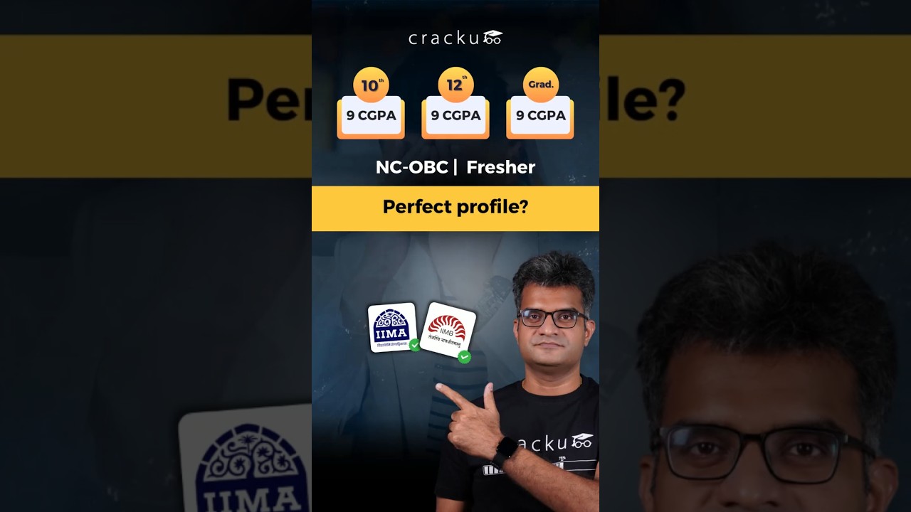 Is this a perefect profile? 9,9, 9 in 10th, 12h and graduation with NC-OBC 