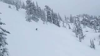 Alpental Backcountry Skiing January 8, 2023
