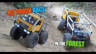 Diy 4X4 Offroad Rc Truck Rc Truck Race In The Forest