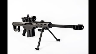 Large Barrett Water Gun: Realistic Modeling + Safe Soft Bullets, Collectible Toy for Boys Aged 8-14 screenshot 2