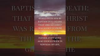 WALK IN NEWNESS OF LIFE