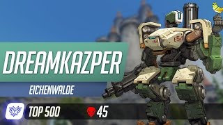 [Top 500] DreamKazper as Bastion & Tracer & McCree on Eichenwalde | Competitive Overwatch