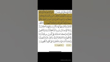 أواخر سورة البقرة مكتوبة تلاوة ماهر المعيقلي