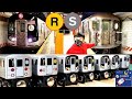 Johny unboxes mta munipals r  s subway trains  goes on a train ride to new grand central station