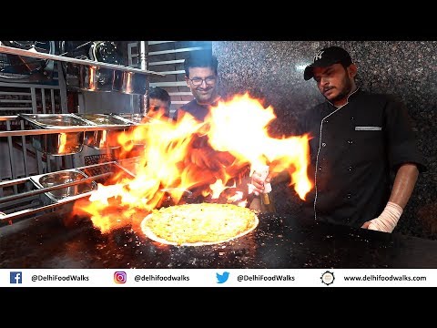 UNIQUE Vegetarian STREET FOOD Tour in Hyderabad | Live Soda + Ice Cream Dosa + Pav Bhaji Manchuria