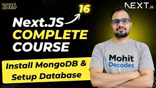 NextJS Tutorial #30 - Install MongoDB Compass & Setup Database
