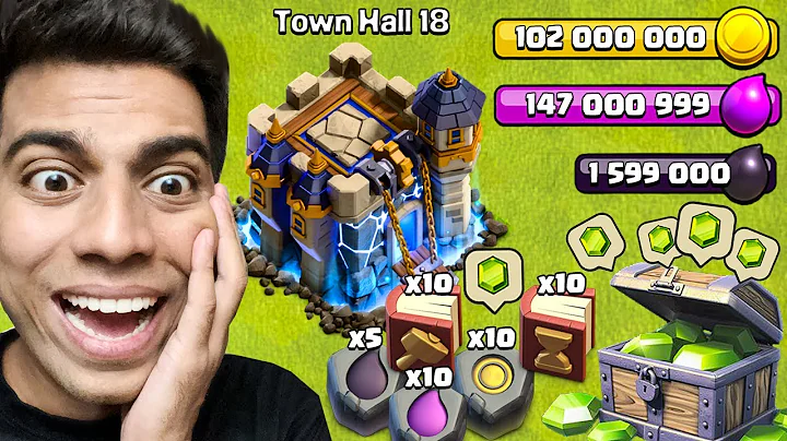 I Spent EVERYTHING to Max Out Town Hall 18!