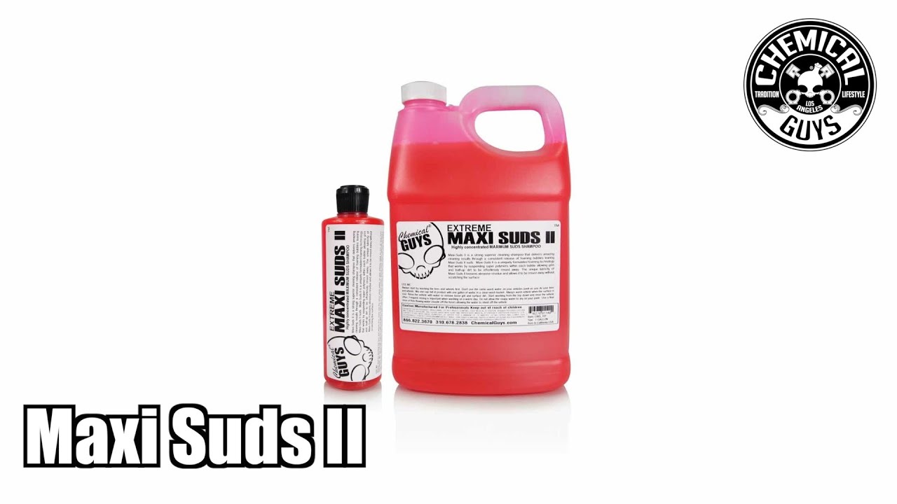 detailing logo Best Selling Car Wash Soap - Maxi Suds II - Chemical Guys