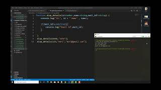 TypeScript Tutorial 20 Optional Parameters