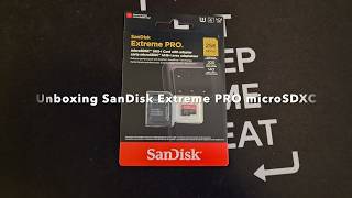 SanDisk Extreme PRO 256GB Unboxing — SD Card for DJI Osmo Action 5 Pro SanDisk Extreme PRO 256GB Unboxing — SD Card for DJI Osmo Action 5 Pro