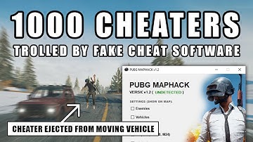 PUBG Cheaters trolled by fake cheat software