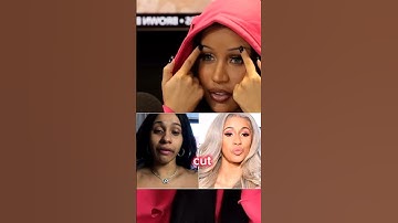 “I got my nose done in 2020” Cardi B talks about her plastic surgeries 👀 #cardib #rap #celebrity