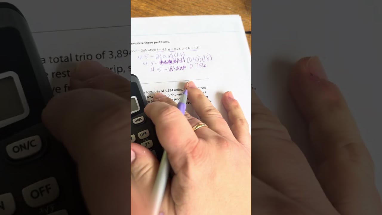 SMS grade 6 iReady unit 3 review 