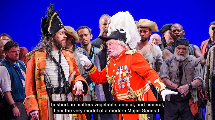 Major-General's Song from The Pirates of Penzance - live and with lyrics!