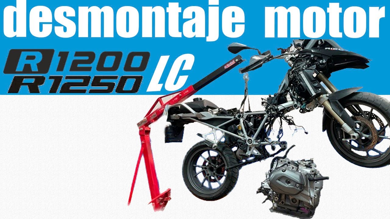 Desmontaje motor BMW R 1200 1250 GS LC RT R RS