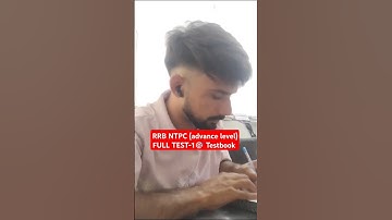 RRB NTPC Advance Level FULL TEST-1🎯 Testbook 👍#rrb #rrbntpc #ssc #motivation #exam