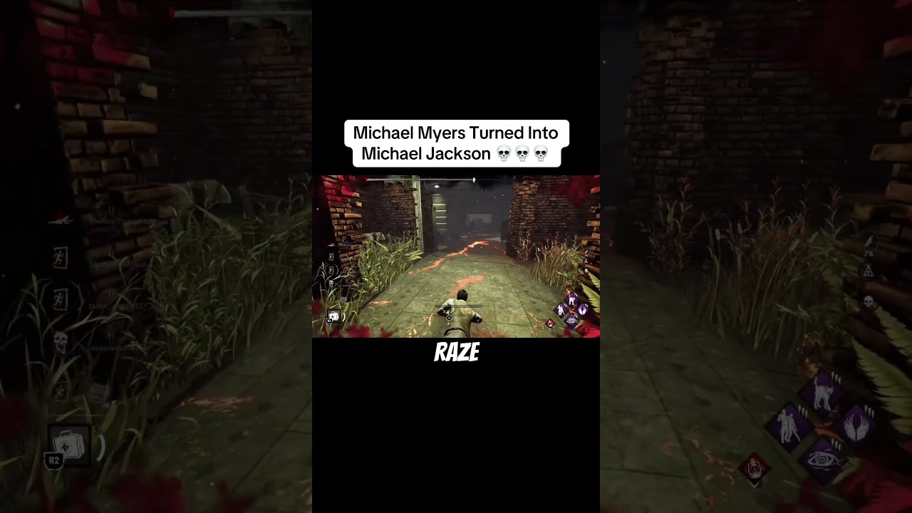Michael Myers Turned Into Michael Jackson 💀💀 (Dead By Daylight) FUNNY! 