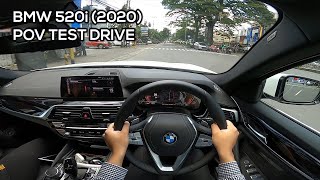 BMW 520i (2020) - POV Test Drive Indonesia