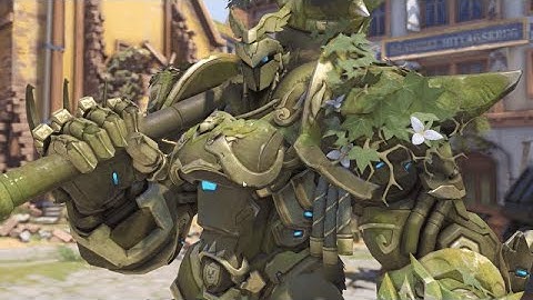 big triple kill with reinhardt - overwatch