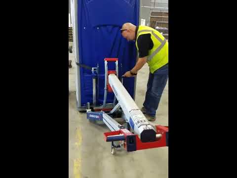 How to lift a Porta Potty only by one person