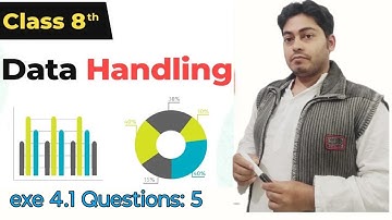 Class 8: chapter 4 : exe 4.1: Q 5 : Data handling  | #prabhatsirkvideos