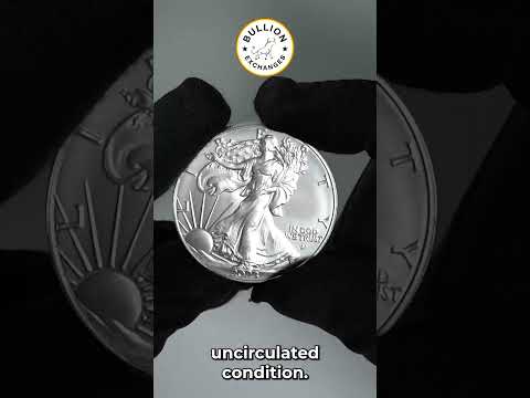 Unveiling the iconic 2023 1oz Silver American Eagle! #shorts