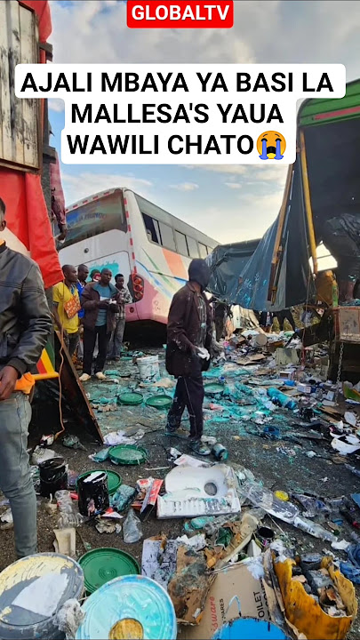 A DEADLY MALLESA'S BUS ACCIDENT KILLED TWO CHATO 😭#breaking #accident