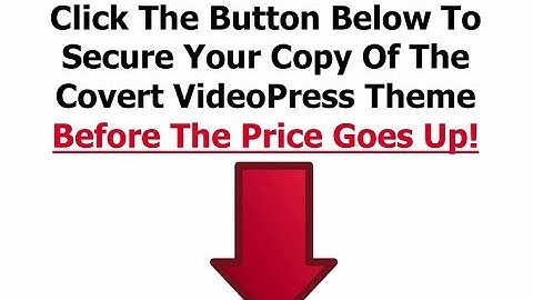 Covert Video Press 3.0 Demo
