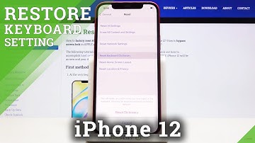 How to Reset Keyboard Dictionary in iPhone 12 – Remove Added Words