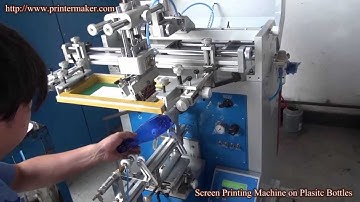 Plastic Bottles Silk Screen Printing Machine
