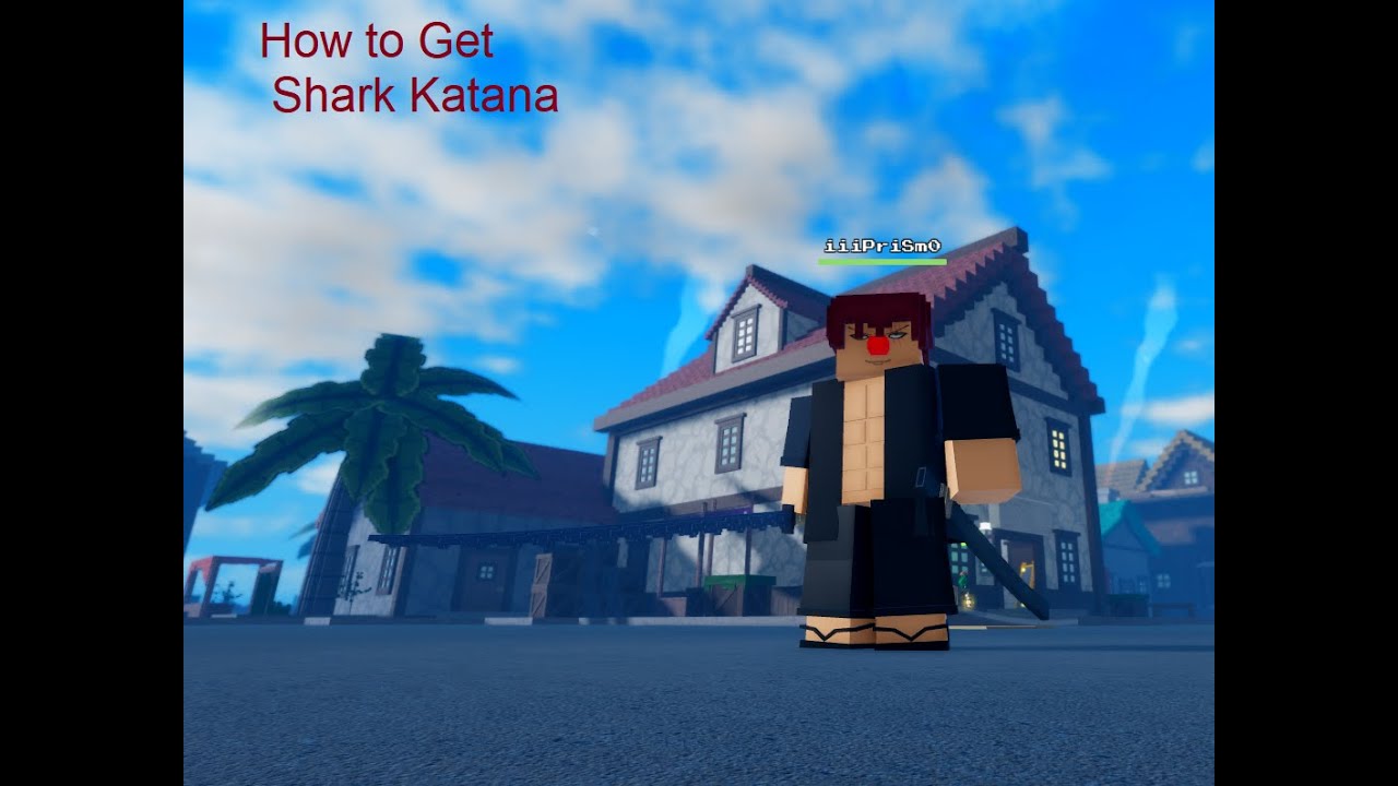 How to get the Shark Katana in Pixel Piece - Roblox - Pro Game Guides