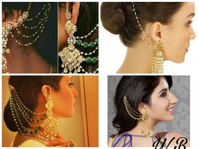 Flipkart.com - Buy I Jewels Gold Plated Alloy Kundan Stones & Pearl Earrings  with Hair Chain Alloy Drops & Danglers Online at Best Prices in India